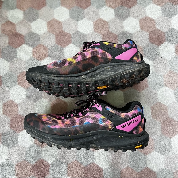 Merrell | Antora 3 Leopard Trail Running Shoe Sneakers Rainbow WIDE - Picture 4 of 8
